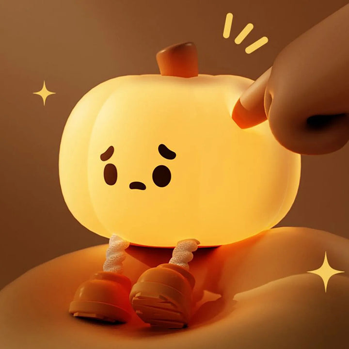 Skanto | Sad Pumpkin Touch Sensor Lampe Dekor