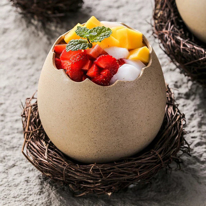 Skanto | Kreativ Keramisk Fuglerede Eggshell Skål