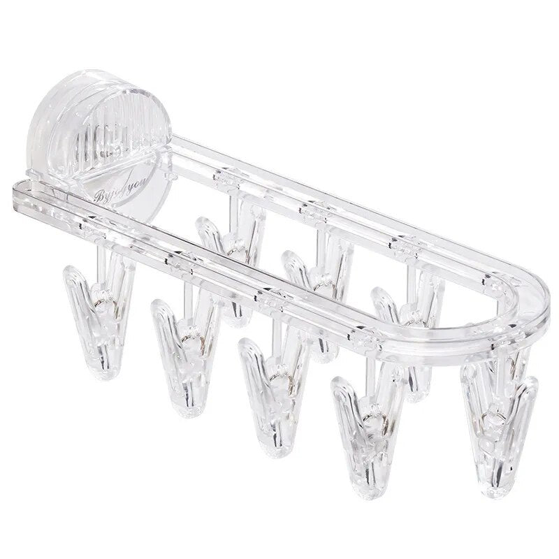 Crystal Clasp Sleek Multi-Peg Organizer | Skanto