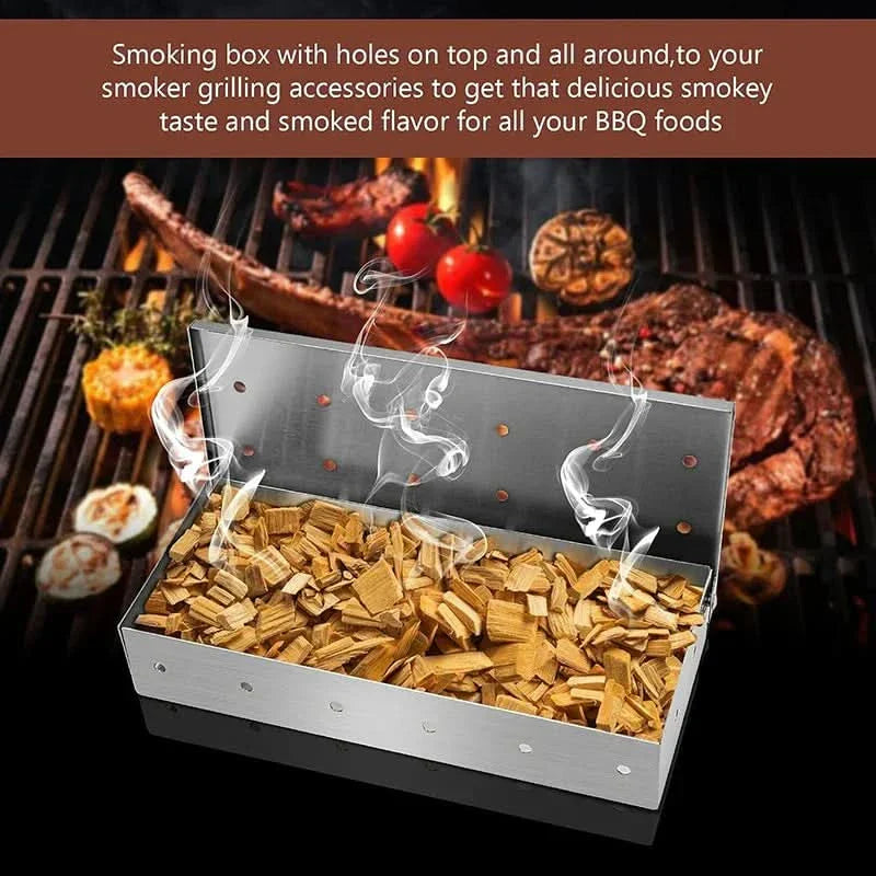 Skanto | GrillEdge Røykeboks – Intens røykaroma for enhver BBQ