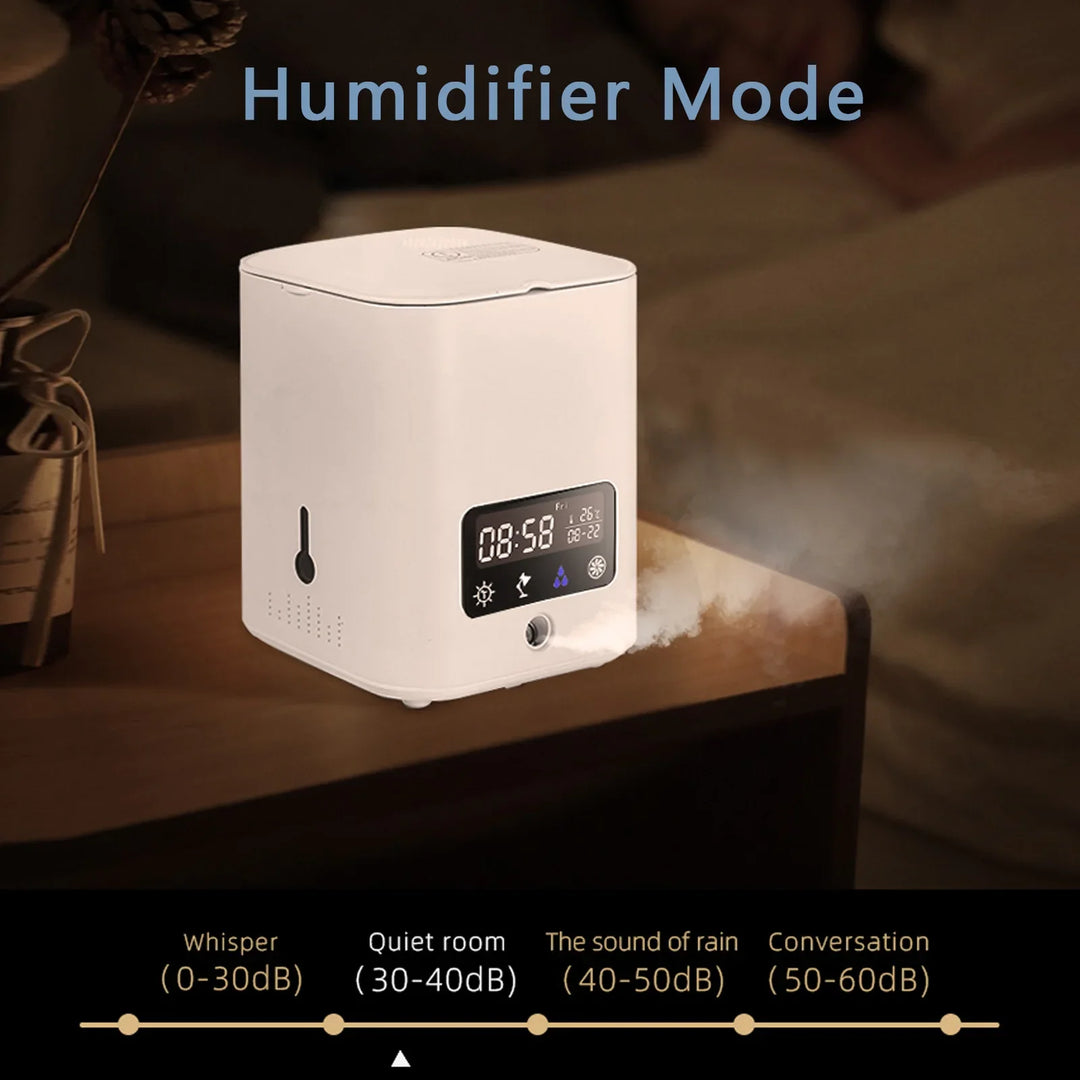 Skanto | Multifunksjonell smart hydroponisk plantepotte med kalender, diffuser og skrivebordslampe