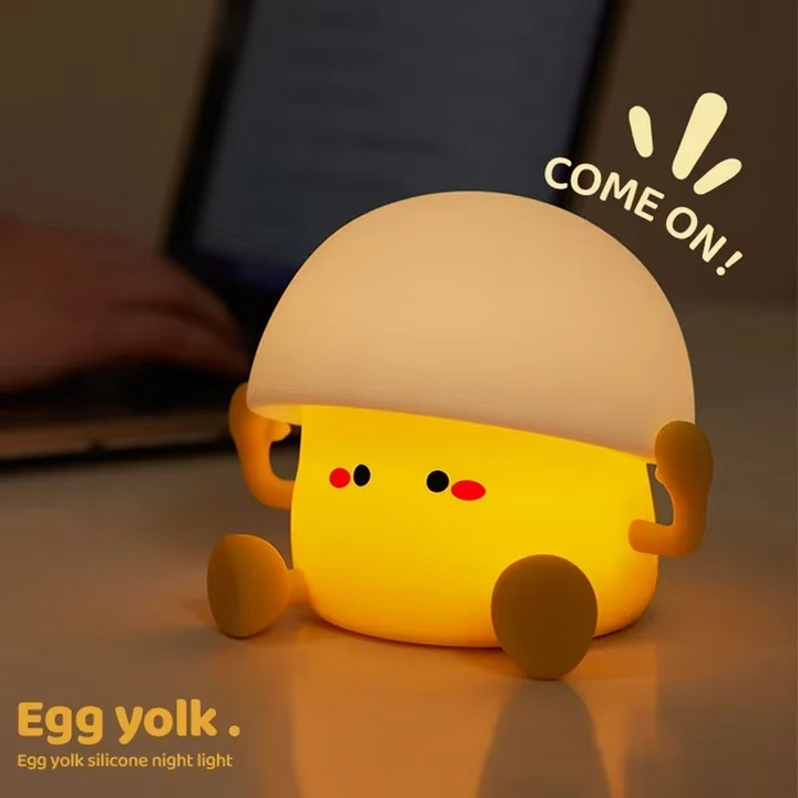 Skanto | Sjarmerende sopp & eggeplomme LED nattlys