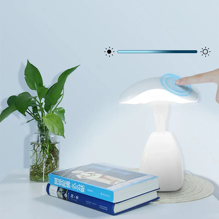 LED Touch Nattlampe – Moderne Dimbar Bordlampe for Soverom og Kontor | Skanto