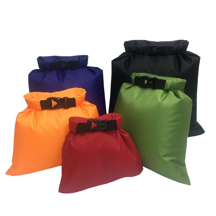 Skanto | Sealon Dry Bag Set | Vanntett og sandbestandig 5-delt sett for reise og utendørs eventyr