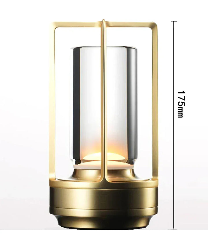 Skanto | Oppladbar Trådløs LuxuryGlow Bordlampe - Elegant Trådløs Lampe for Enhver Stemning