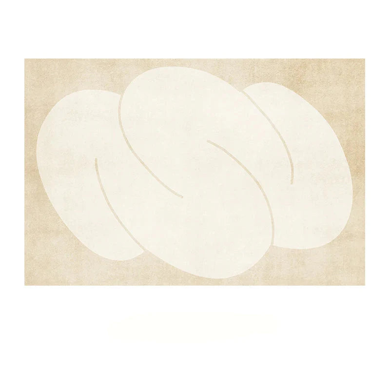 Norvo | Japansk Minimalistisk Stort Område Teppe Mykt Fluffy Antiskli for Stue og Soverom