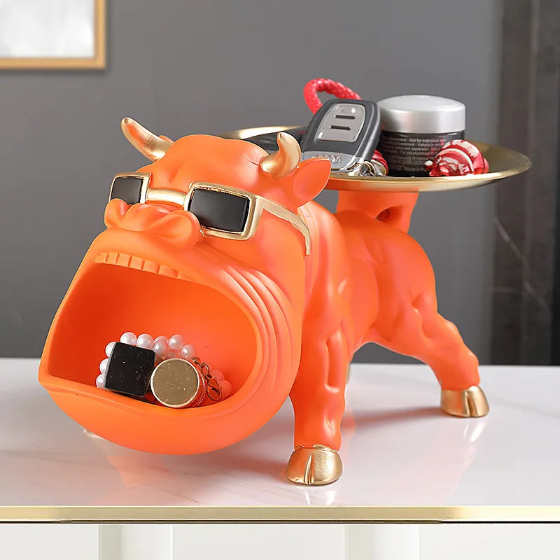 Fancy Bull Dekorativ Nøkkelfeste | Skanto