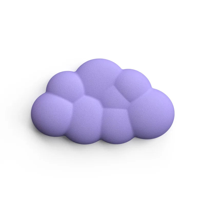 Skanto | Cloud Memory Foam Musmatte med Håndleddstøtte - Anti-Sklisikker Kontor- og Gaming Tastaturstøtte