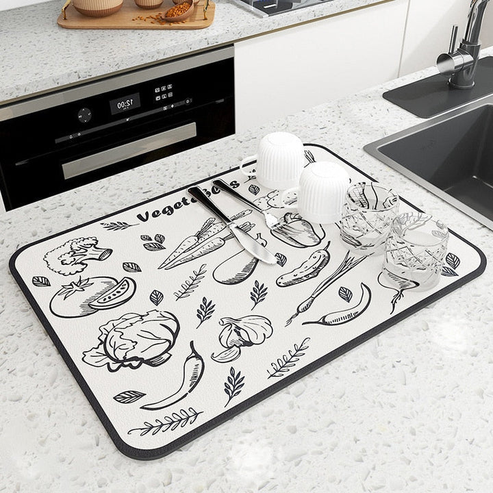 AbsorpTowel Mat - Antiskli, Ultra-absorberende og Stilig Skanto