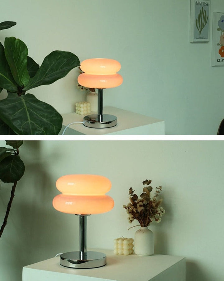 Skanto | Macaron Glass Retro-Moderne Dimmerlampe