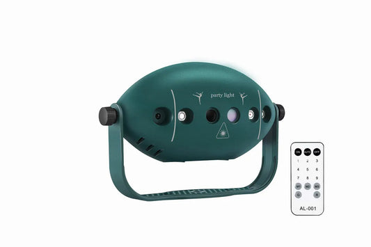 Norvo | RGB Disco Lys Scene DJ Fest Laser Projektor - Strobelys Klubb Hjem Ferie Dekorasjon Lampe for Feststemning