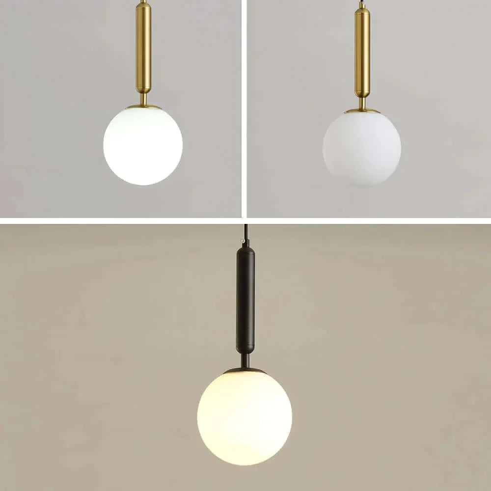 Skanto | Mid-Century Modern Glass Ball Pendant Light