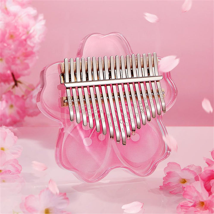 Skanto | Cherry Blossom Kalimba Akryl Tommel Piano