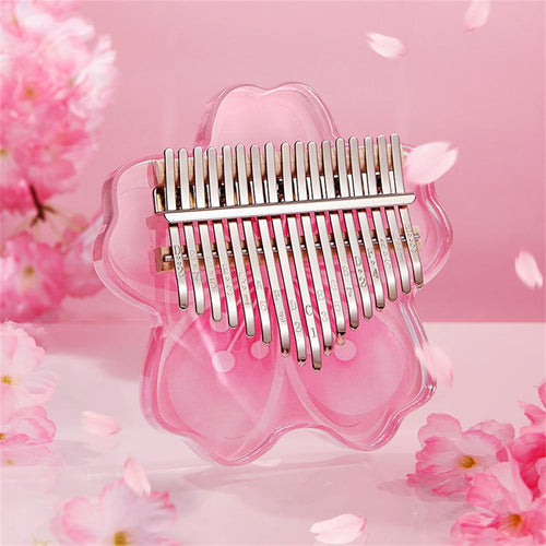 Skanto | Cherry Blossom Kalimba Akryl Tommel Piano