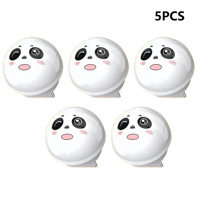 Skanto | Søt Panda Stemmestyrt LED Nattlampe