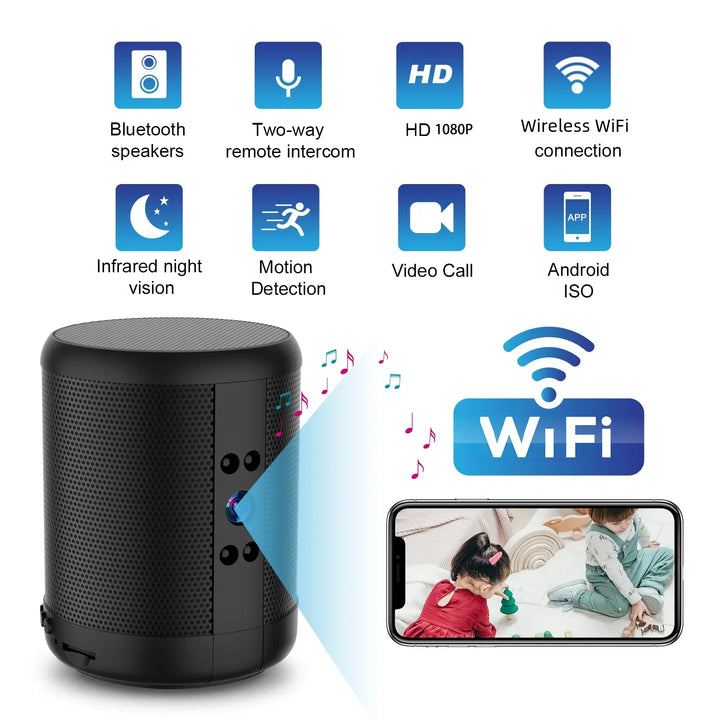 Skanto | Hjem Øye Smart Natt Syn WiFi Kamera