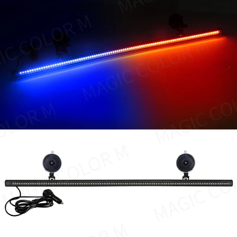 Frendorf | 96 LED Strobe Light Bar – Veyra – (Bil Nødsignal)