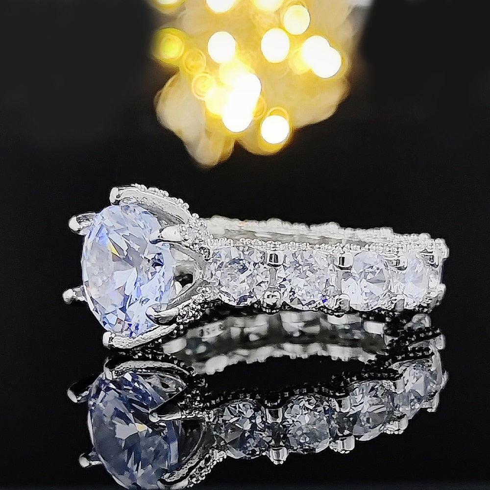 Norvo | Tidløs Gave Gem Glitrende Sølvring