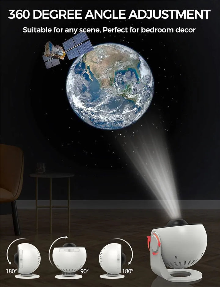 Skanto | 360° Rotere Planetarium Prosjektor Nattlampe