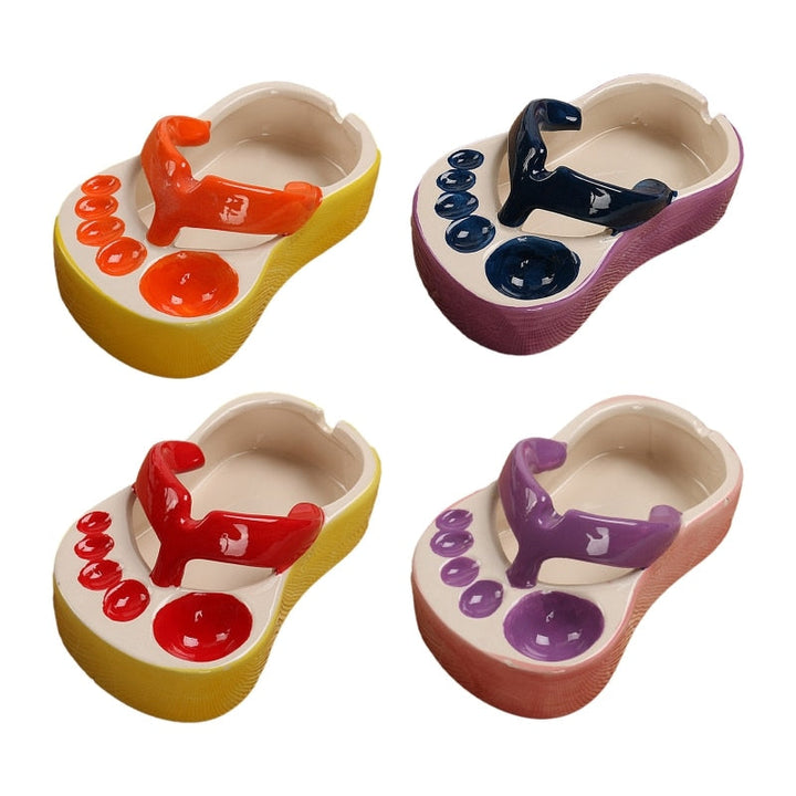 Skanto | Keramisk Flip Flop Matserveringsbolle