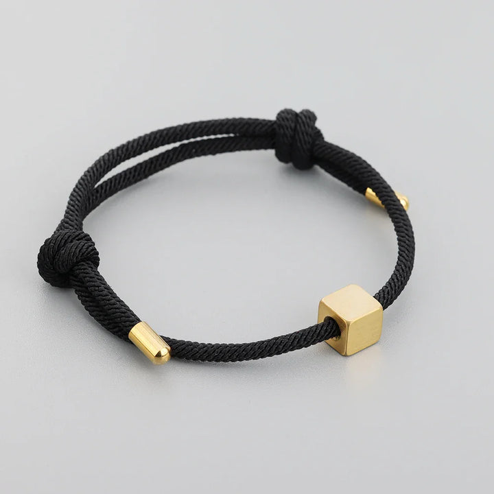Skanto | Justerbare Par Boks Bokstav Initialer Armbånd