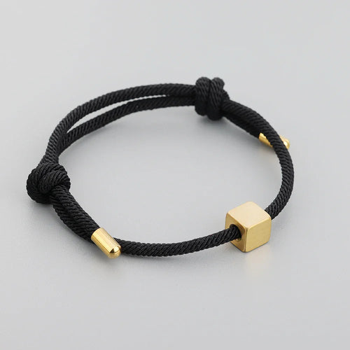 Skanto | Justerbare Par Boks Bokstav Initialer Armbånd