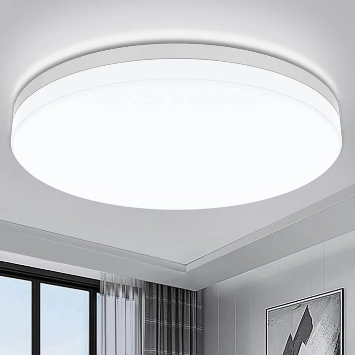 Skanto | IRALAN Ultra-tynn Rund LED Taklampe - Allsidig Belysning for Ethvert Rom, 18W til 48W Alternativer