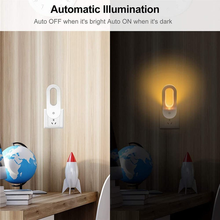 Skanto | Twilight Sensor Energisparende Stikkontakt Vegglampe