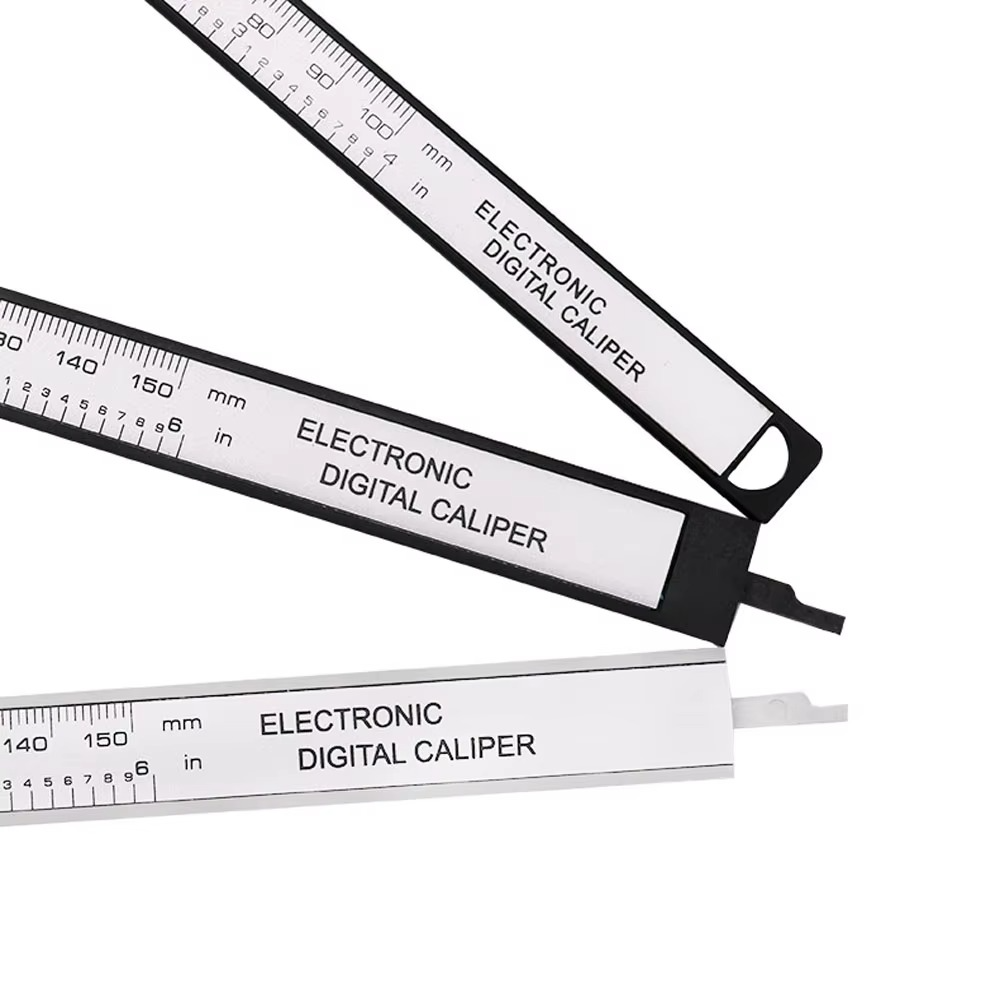 Skanto | Digital Skjutemåler Ruler, Karbonfiber Elektronisk Mikrometer Gauge