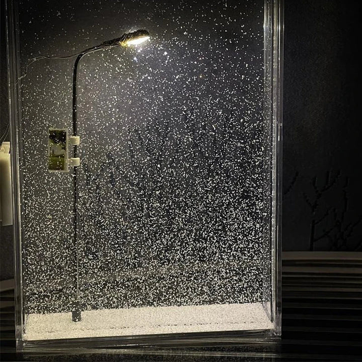 Skanto | WinterGlow – LED gatebelysning med magisk snødekorasjon