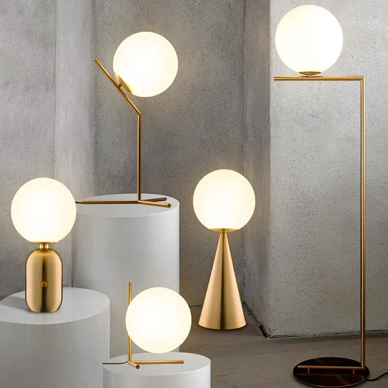 Skanto | Elegant Glasslampe med subtil glød