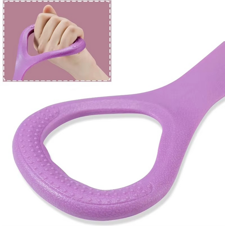 Skanto | 8-Pack Motstandsband for Armer, Rygg og Skuldertrening – Elastiske Bånd for Yoga, Pilates og Fysioterapi