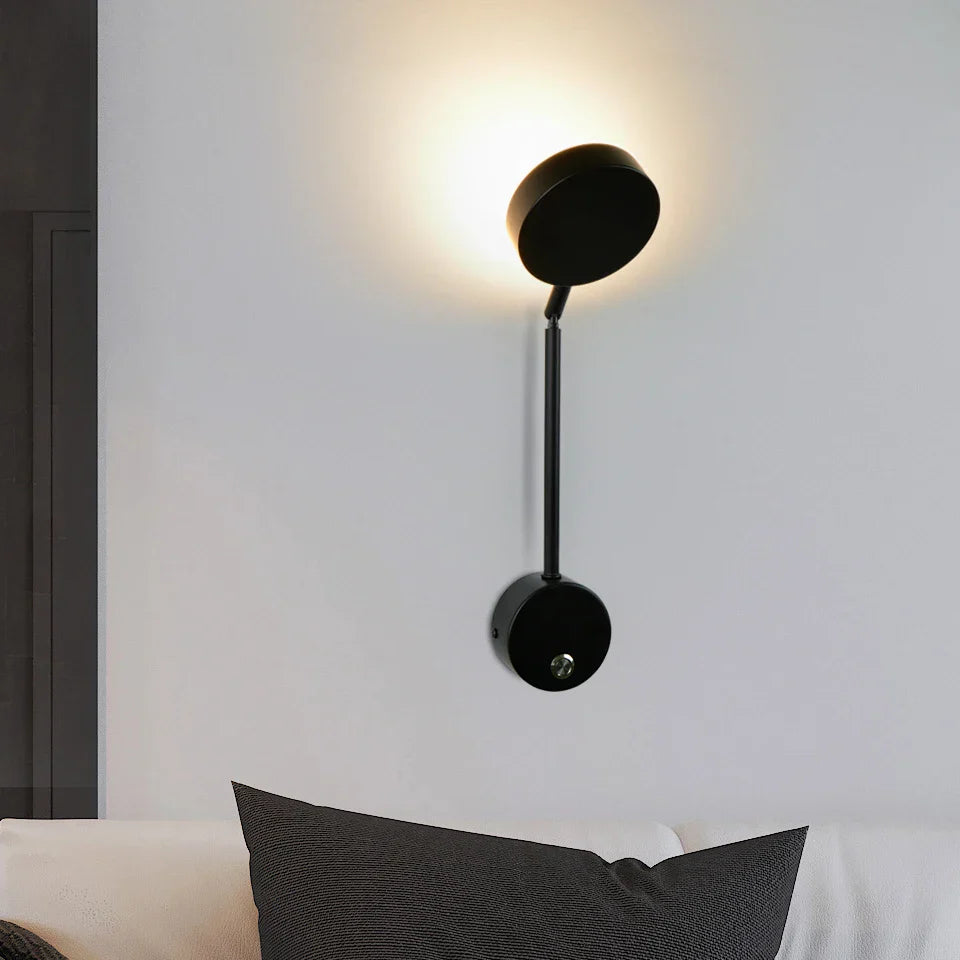 NordicGlow - Justerbar LED Vegglampe for Moderne Interiør Skanto