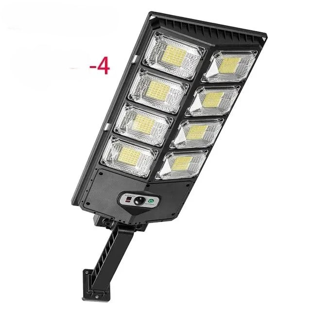 Skanto | Solarlampe med bevegelsessensor og fjernkontroll Hagebelysning