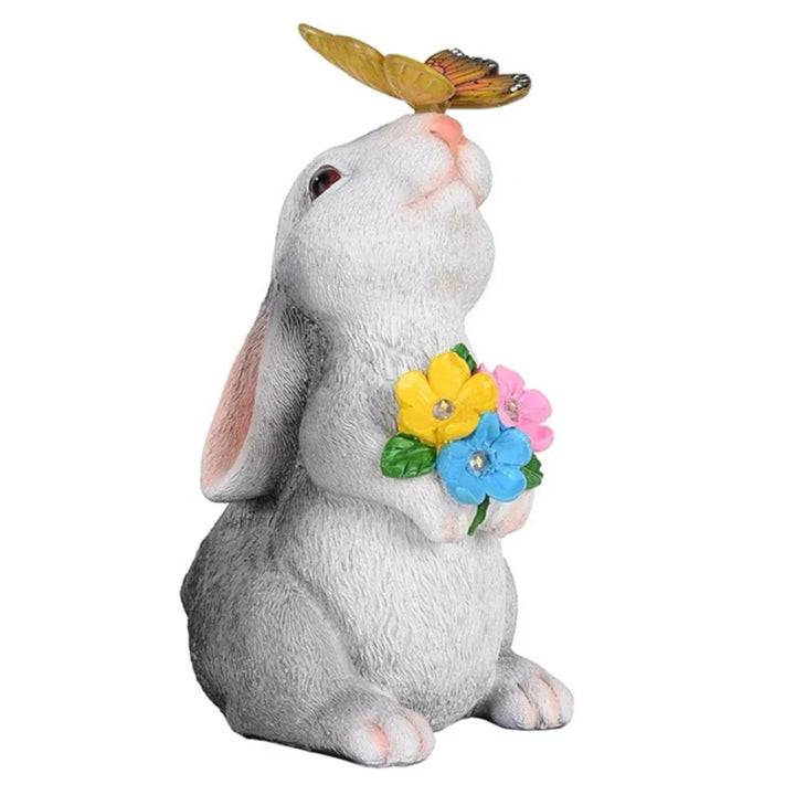 Skanto | Sommerfugl og Blomst Kanin Hage Lys
