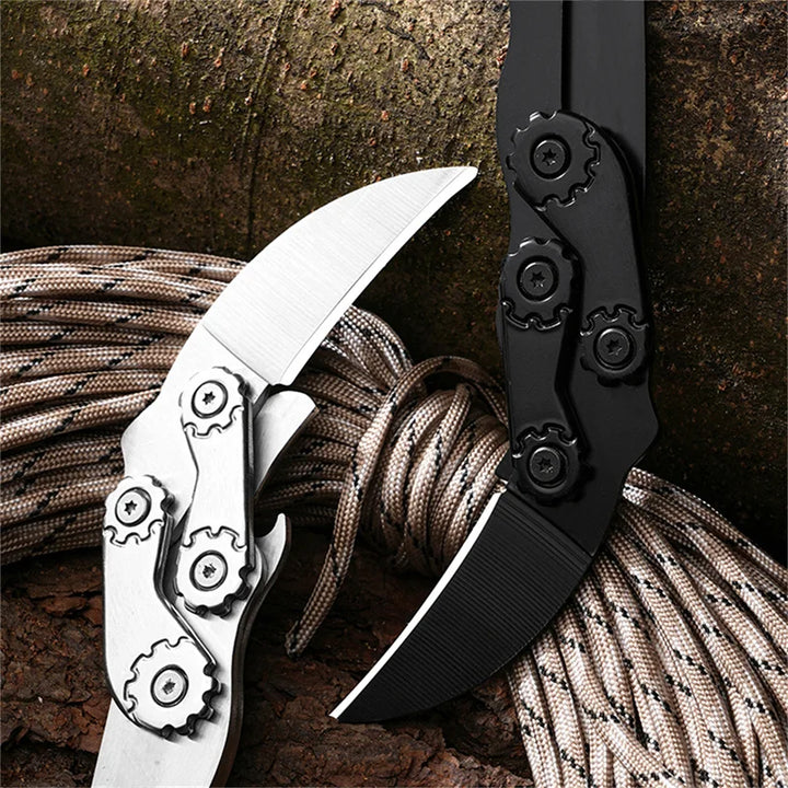 Skanto | Ergonomisk Håndtak Sammenleggbar Karambit EDC Kniv