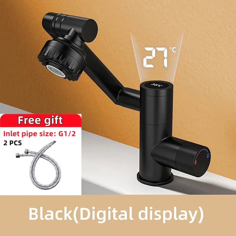 Skanto | Digital Display Rotatable Japansk Stil Badekran