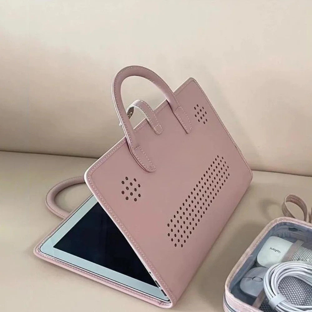 Skanto | Beskyttende Kreativ Rosa Laptop Bag Etui