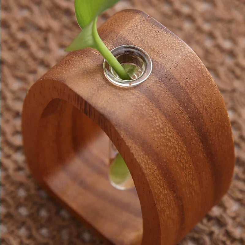 Oval treørt ramme enkel stilk vase | Skanto