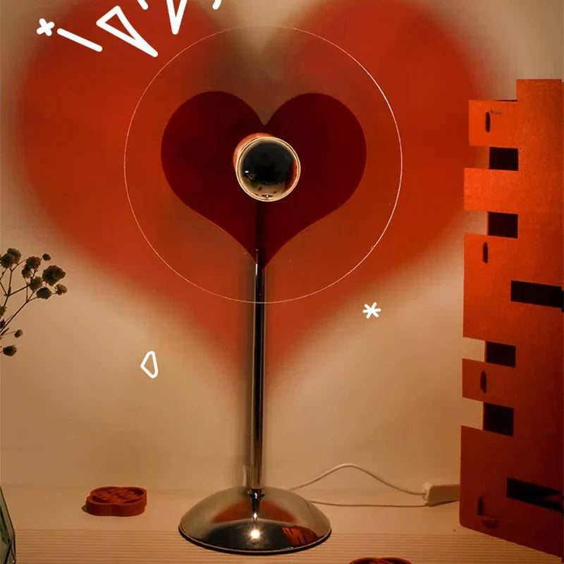 LoveLight – Hjerteformet LED-lampe for romantisk belysning Skanto