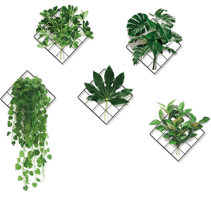 3D Natur Vind Grønn Plante Veggklistremerke | Skanto