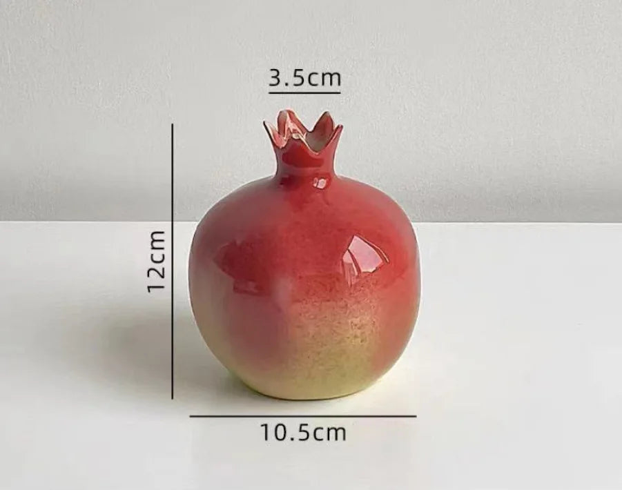 Keramisk Granateple Vase | Skanto