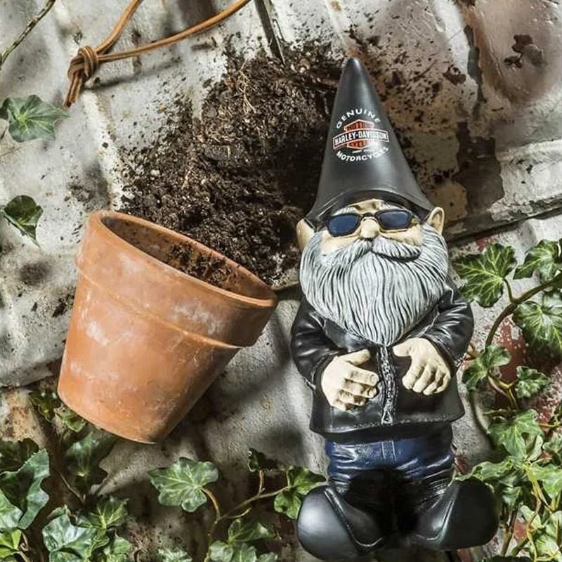 Skanto | Sjarmerende Lokomotiv Gnome Hageornament