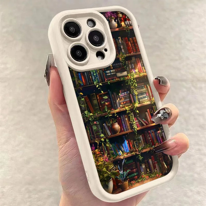 Skanto | Sjokkbestandig Bokhylle iPhone-deksel