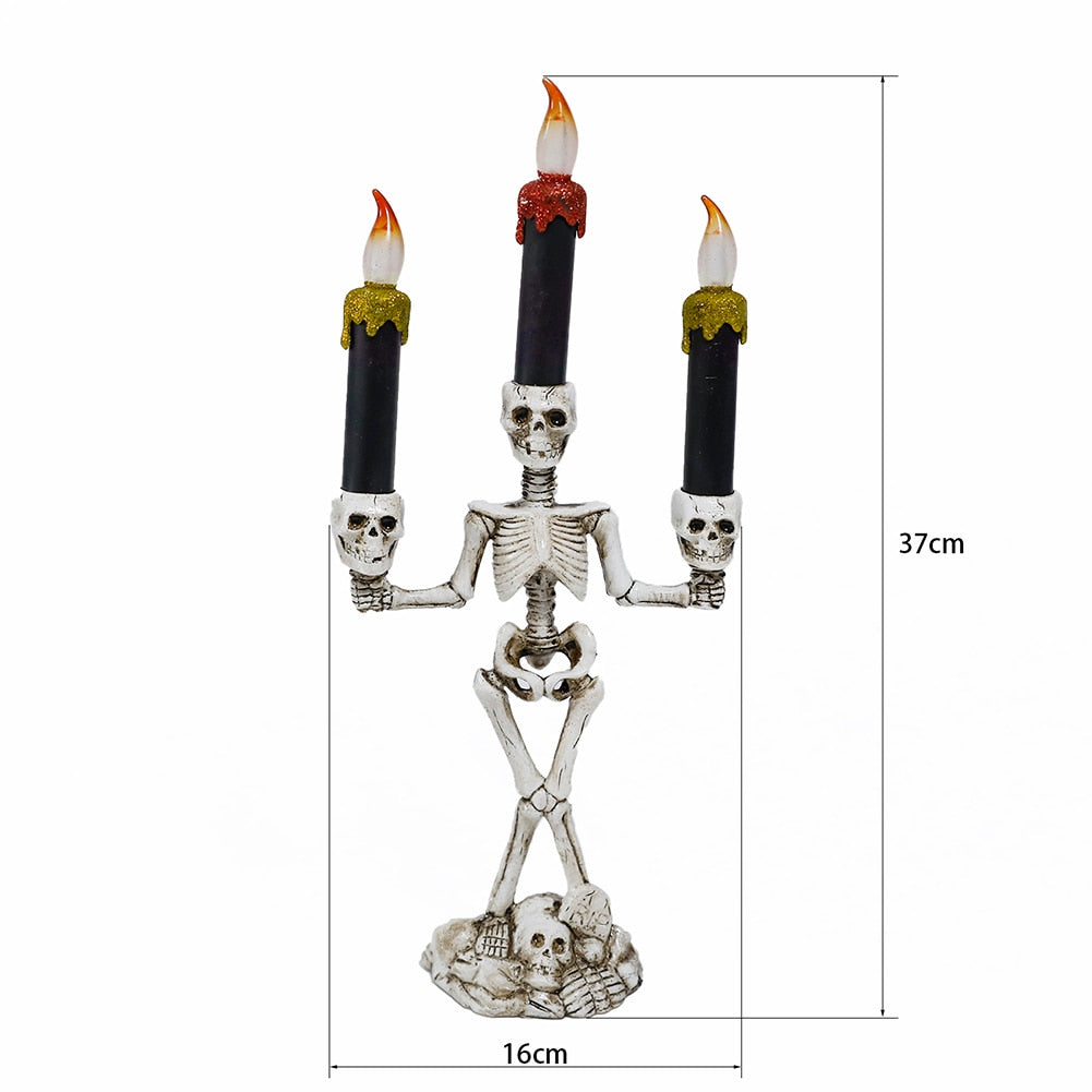 Skanto | Skummel Skeleton Halloween Lys