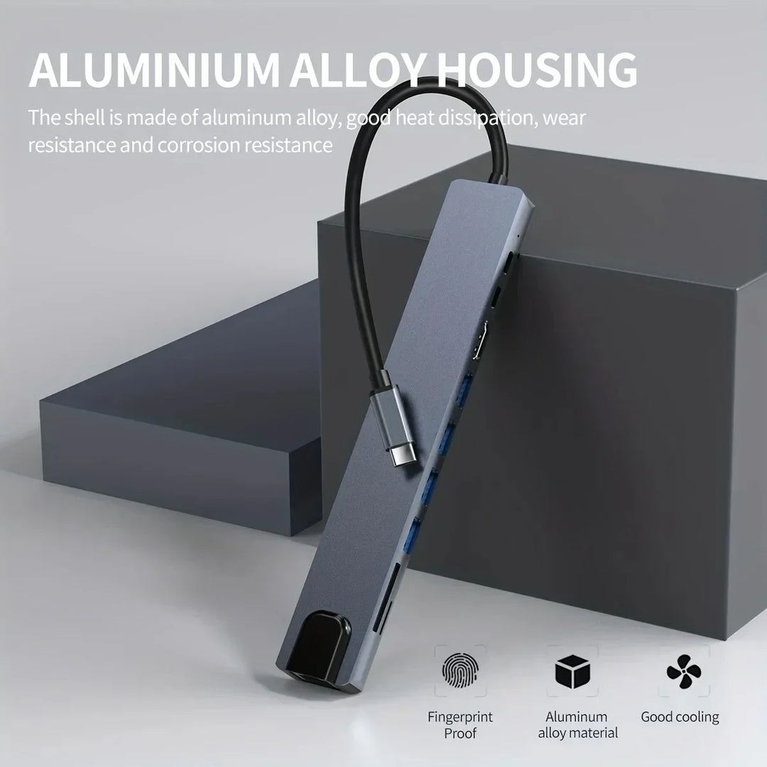 Skanto | Type C - USB Dockingstasjon Hub
