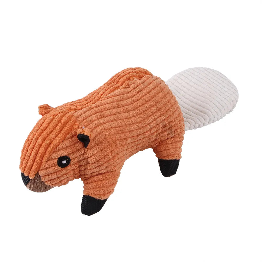 Skanto | Hundelek Plush Squeaky Chew Dyr