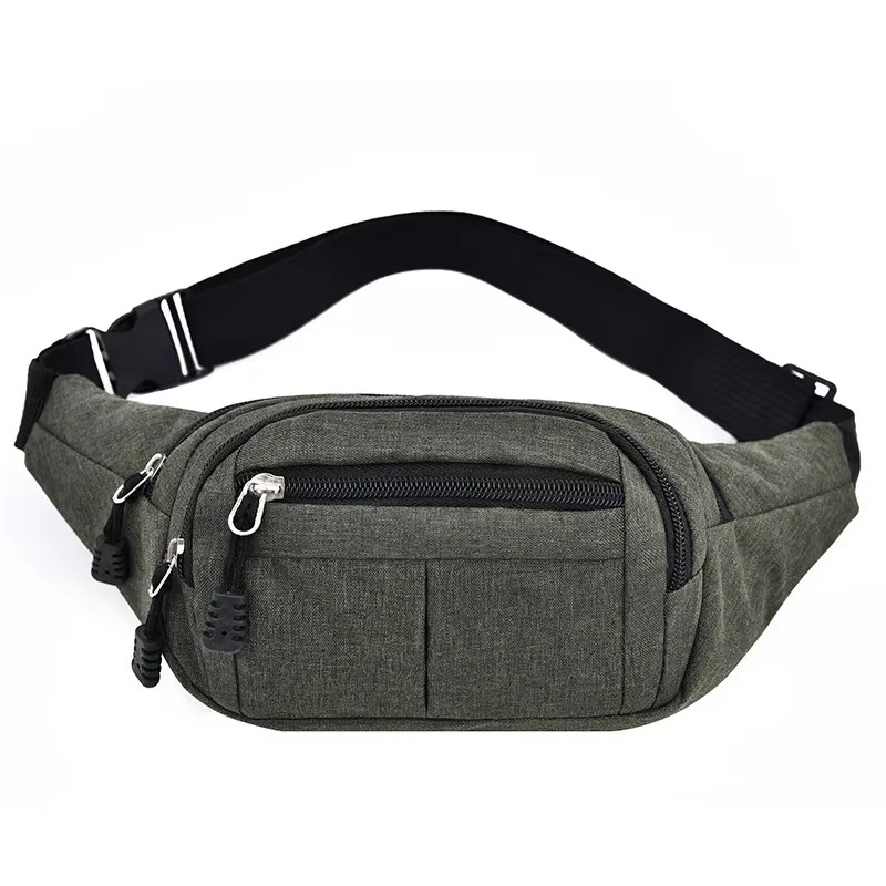 Skanto | Unisex Vanntett Lærveske for Midje og Crossbody for Friluftsliv