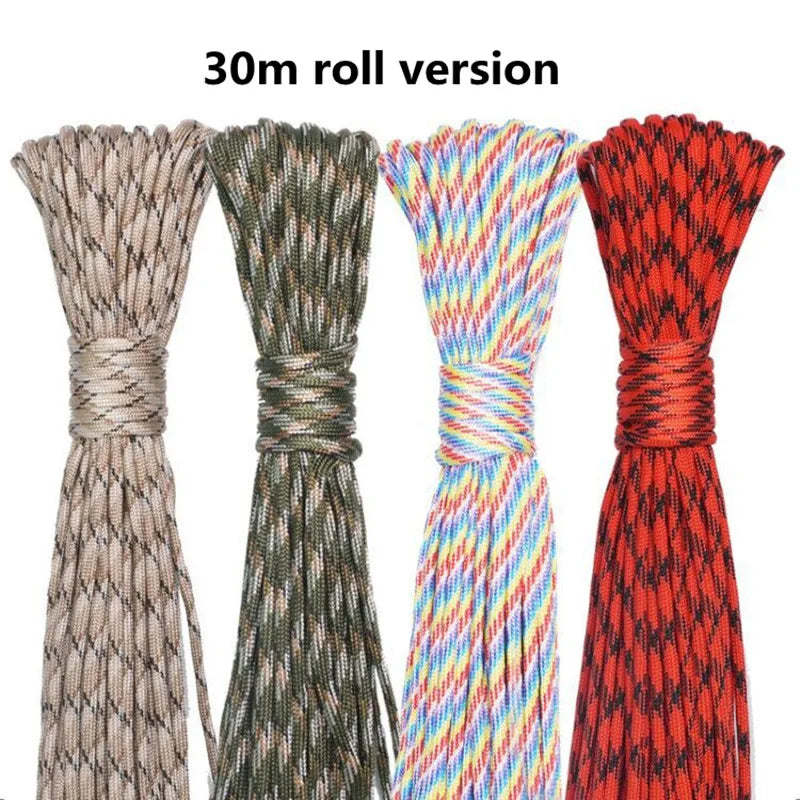 Skanto | Paracord Tau 20 Metrer – Nødvendig Overlevelses Tau for Nødhjelpsutstyr
