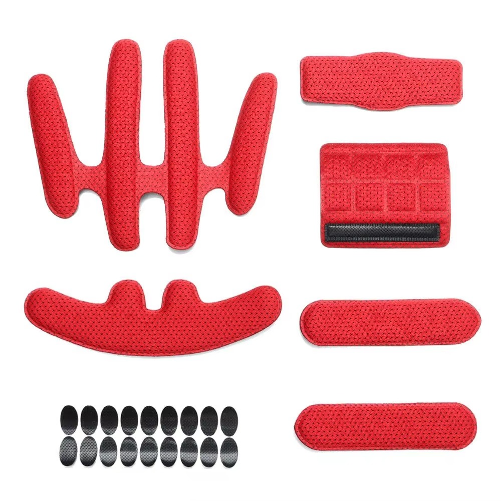 Skanto | 24PCS Universell Hjelm Skumpute Kit – Erstatnings Indre Puter for Motorsykkel og Sykkel Hjelmer